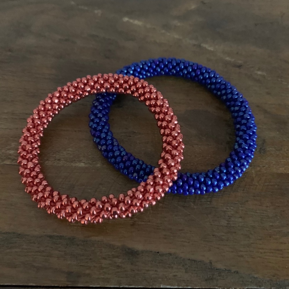 2 Beaded Bracelets